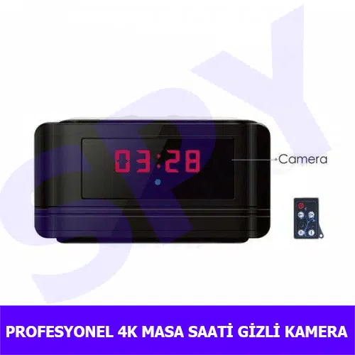 Profesyonel 4K Masa Saati Kamera