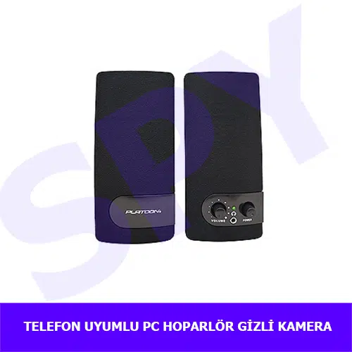 Telefon Uyumlu PC Hoparlör Güvenlik Kamera