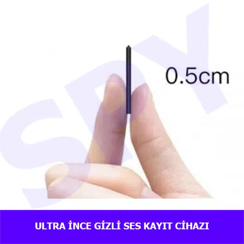 Ultra İnce Güvenlik Ses Kayıt Cihazı